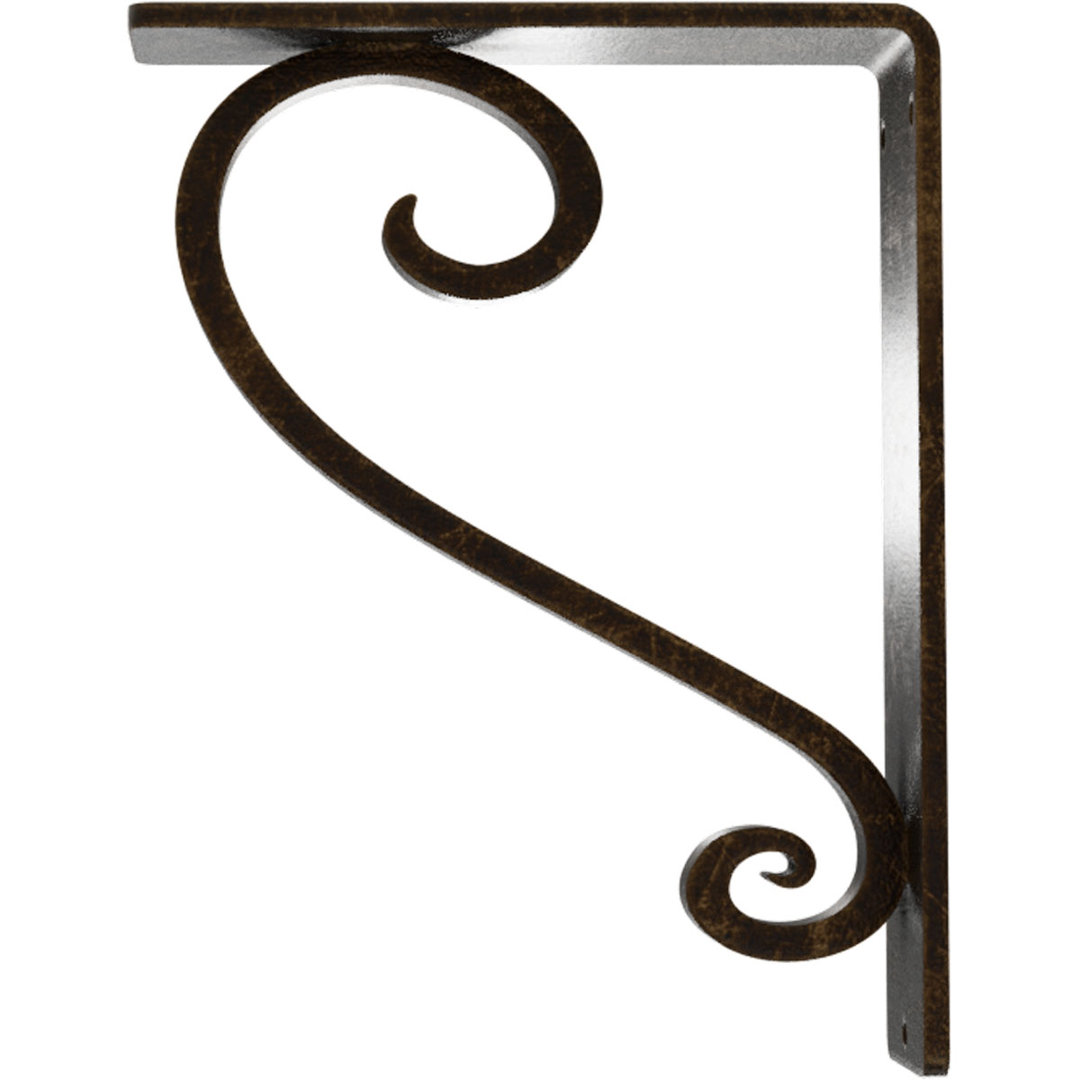 Edwards Wrought Iron Bracket Ekena Millwork 