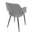 Rutila 18'' H Upholstered Metal Armchair-197952891-218758463