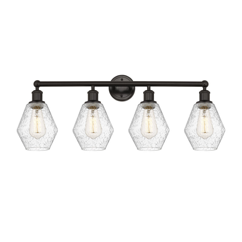 Gabbie 4 - Light Dimmable Vanity Light, Seedy, Oil Rubbed Bronze
