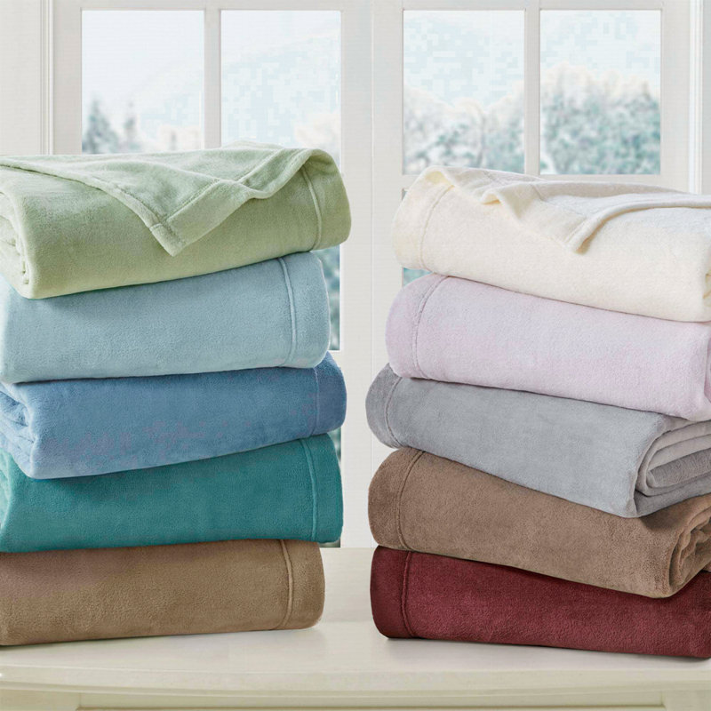 Micro Plush Sheet Set, Full Coverlet + 3 Additional Pieces, Burgundy