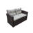 Adanely 5 - Person Patio Conversation Sets with Cushions