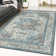 Tapis bleu Lusse