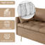Canapé en tissu 44 po, causeuse avec boîte de rangement relevable-420731411