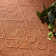 Brenly Geometric Machine Washable Non Skid Indoor Area Rug - Orange