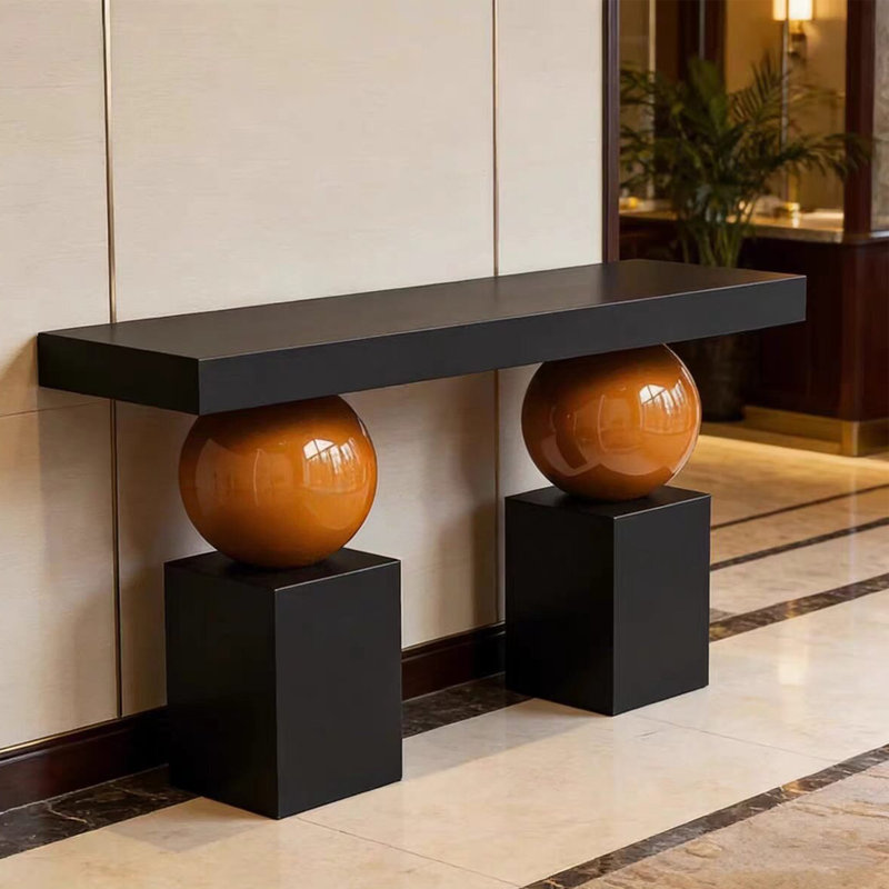Console Modern Minimalist Art Design, H 35,43 po x l 62,99 po x P 11,81 po