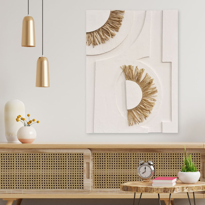 Peinture à l'huile décorative, H 39,37 po x l 55,12 po x P 1 po