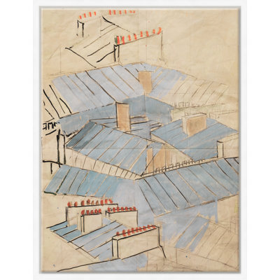 Rooftops (Var. 3) Painting by Paule Marrot
