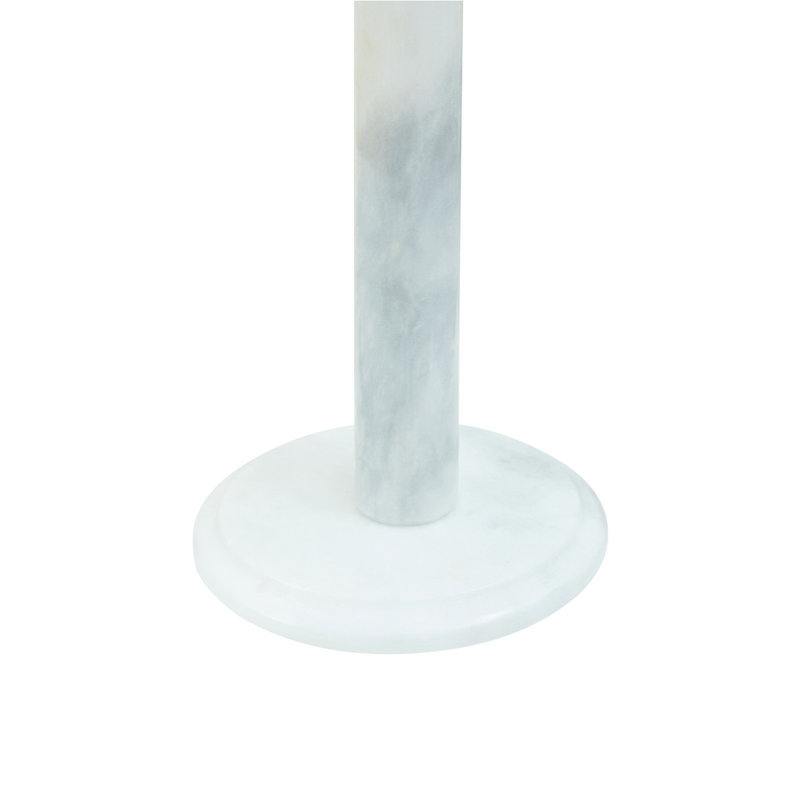 Lariviere Marble Paper Towel Holder, White