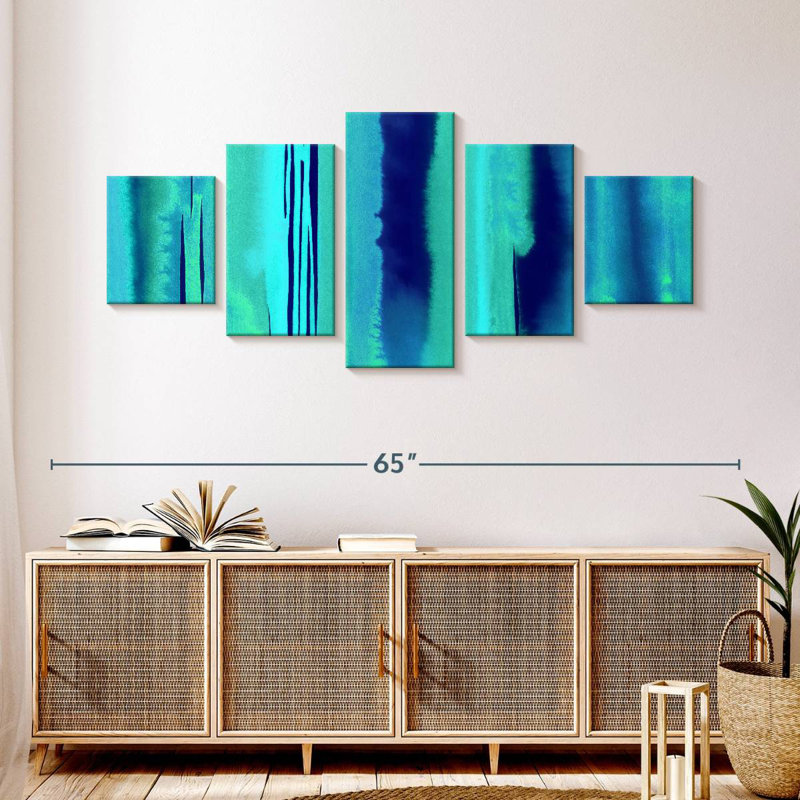 Étude Aqua Marine, H 24 po x l 55 po