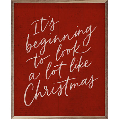 Look A Lot Like Christmas Red