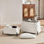 Repose-pieds rembourré avec rangement (ensemble de 2)-2046500979