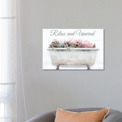 Relax And Unwind by Lori Deiter - Wrapped Canvas Print