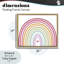 Cadre flottant Rainbow Love & Heart, design par Susan Ball-1417295270-1417295273