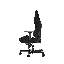 Fauteuil de jeu ergonomique foncé Dark Knight