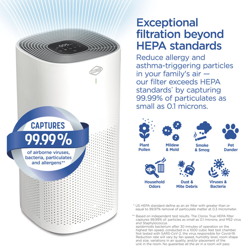 Clorox™ Ultra Air Purifier with UV-C Light