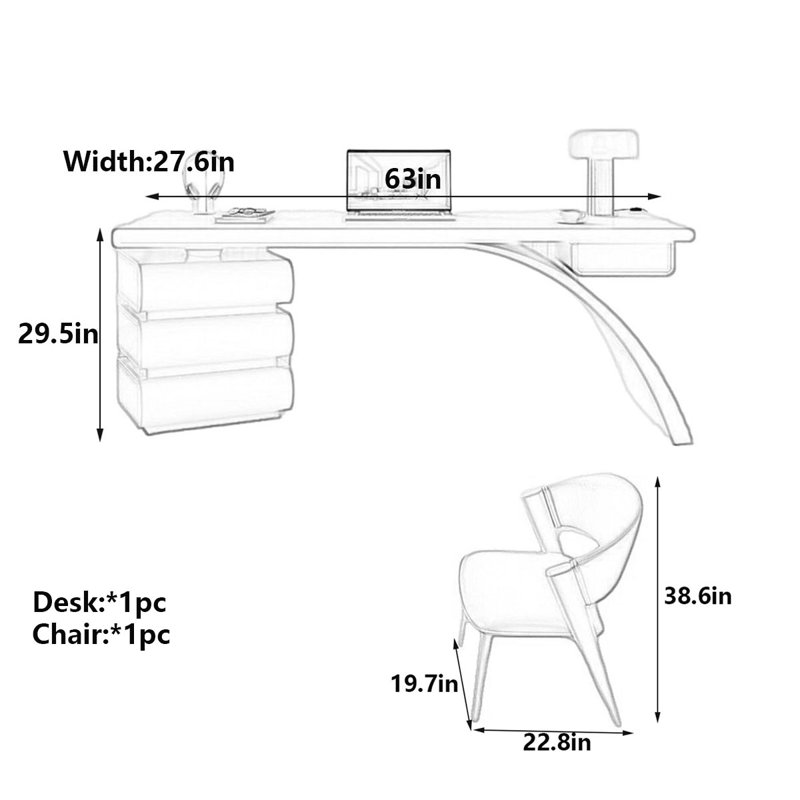 Quaylen, 29.5" H x 63" W x 27.6" D