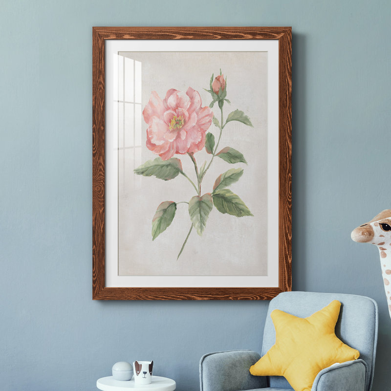 Grandiflora II - peinture encadrée, H 31,5 po x l 23,5 po x P 1,5 po, Érable