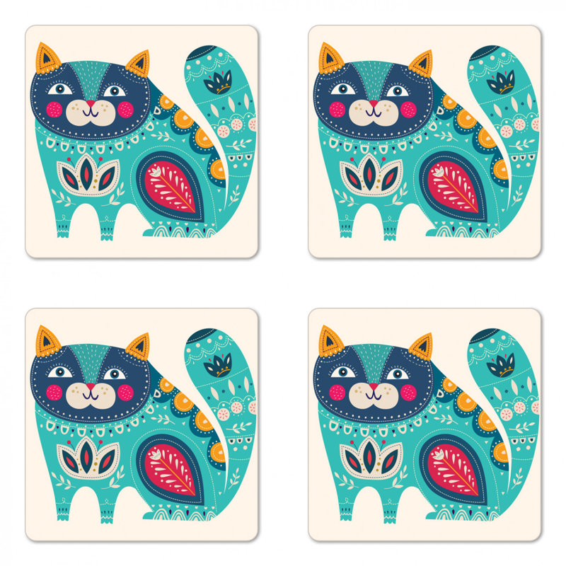 Sous-verre animaux