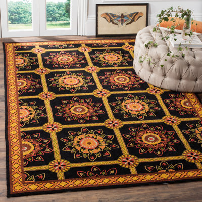 Michiko Hand Hooked Performance Geometric Rug