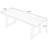 Burlywood Rectangular Solid Wood Desk-109690984