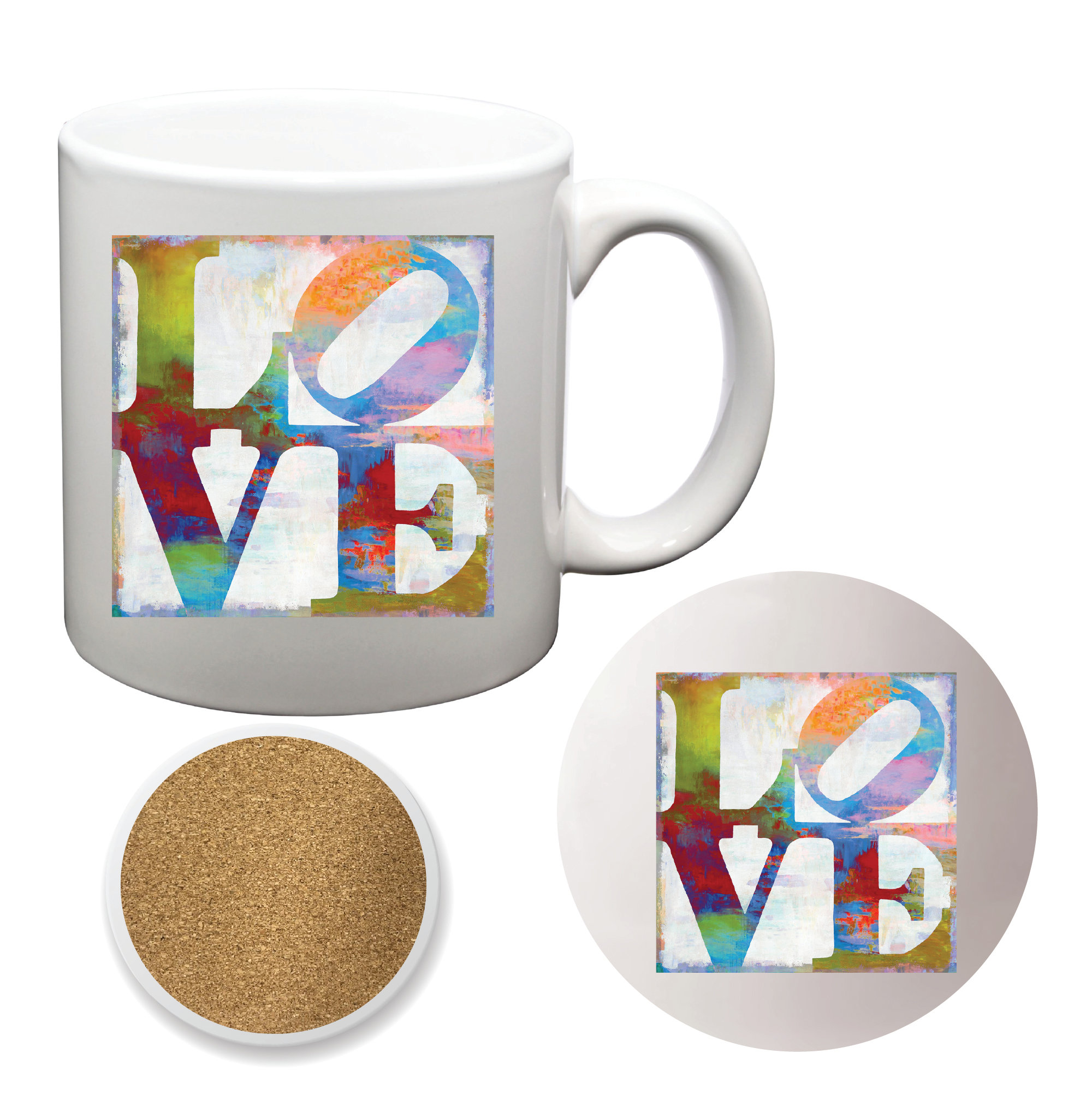 8-9 oz coffee mugs 8 oz. Mug – Mangum Pottery main image 1