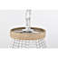 Lustre bohémien 16 pouces avec lumière