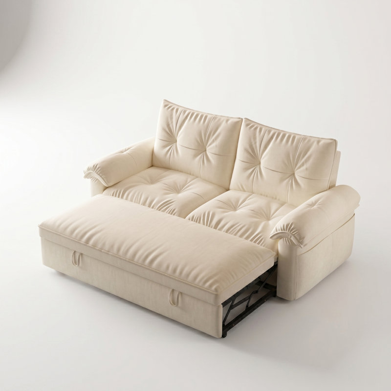 Canapé-lit escamotable 59 po 3-en-1 59 po, H 34 po x l 59 po x P 35 po