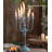 22.44'' H Metal Tabletop Candlestick-101945262