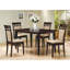 Table de salle à manger rectangulaire de 59 pouces en cappuccino alliant solidité et beauté pour les repas de famille à la maison