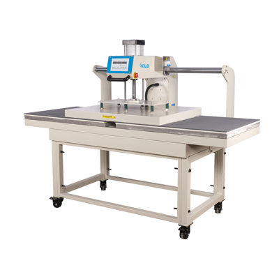28x36 large formart pneumatic up sliding dual platen heat press machine 