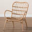 Fauteuil en rotin 28,7 po de large Rollison