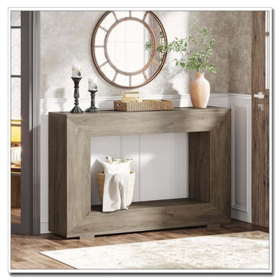 Console Farmhouse avec tablette ouverte