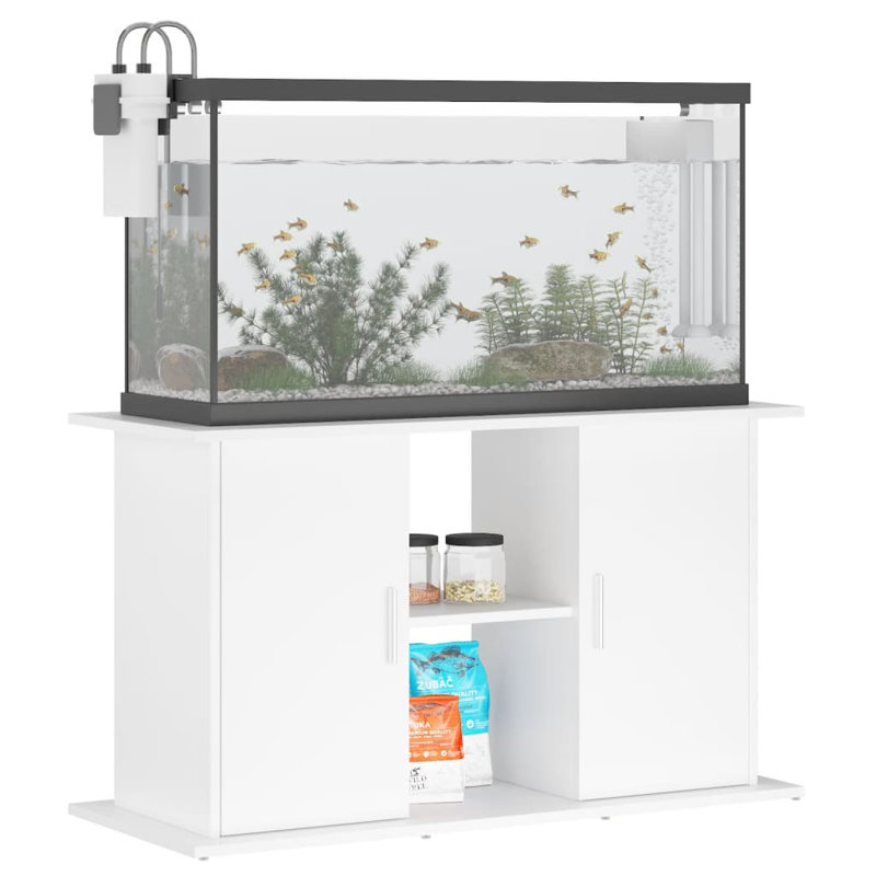 Epworth Aquarium Stand, White