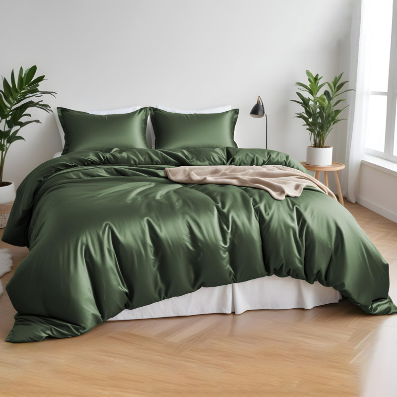 Machine Woven Sheet Set, Avocado Green