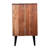 Solid Wood Wine Bottle Rack Brown