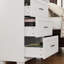3-Drawer Nightstand With Noble Design-1964125848