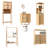 Toomay Bamboo Bathroom Storage Furniture Set