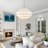 Aasim 30" 7-Light Dimmable Tiered Drum Chandelier-481498316
