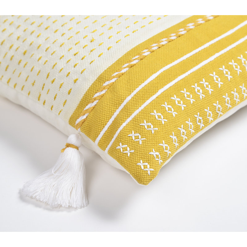 Jusiah Tassels Cotton Pillow Cover