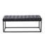 Beraun Faux Leather Bench with Metal Legs-114071181