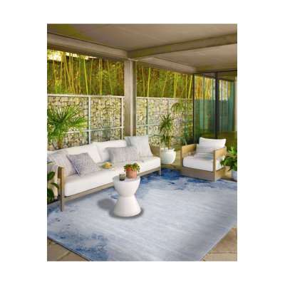 Soft Patterned Woven Base Washable Rug