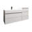 Albizu 62" Wall-Mounted Single Bathroom Vanity-69316058