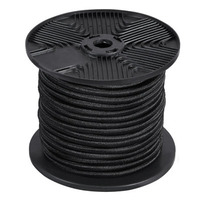 1/4in Bungee Cord 120 ft/36 m Spool Heavy Duty Bungee Straps 100% Stretch