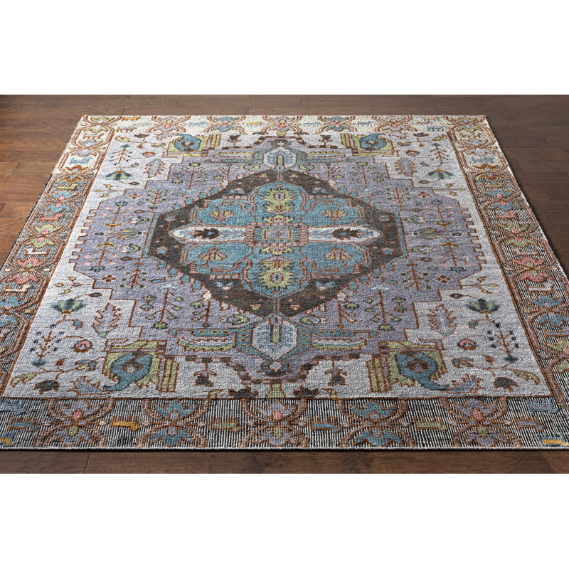 Gunesh Wool Oriental Area Rug, Rectangle 2' x 3'