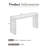 59.2" Wood Modern Striped Design Console Table-1477780511