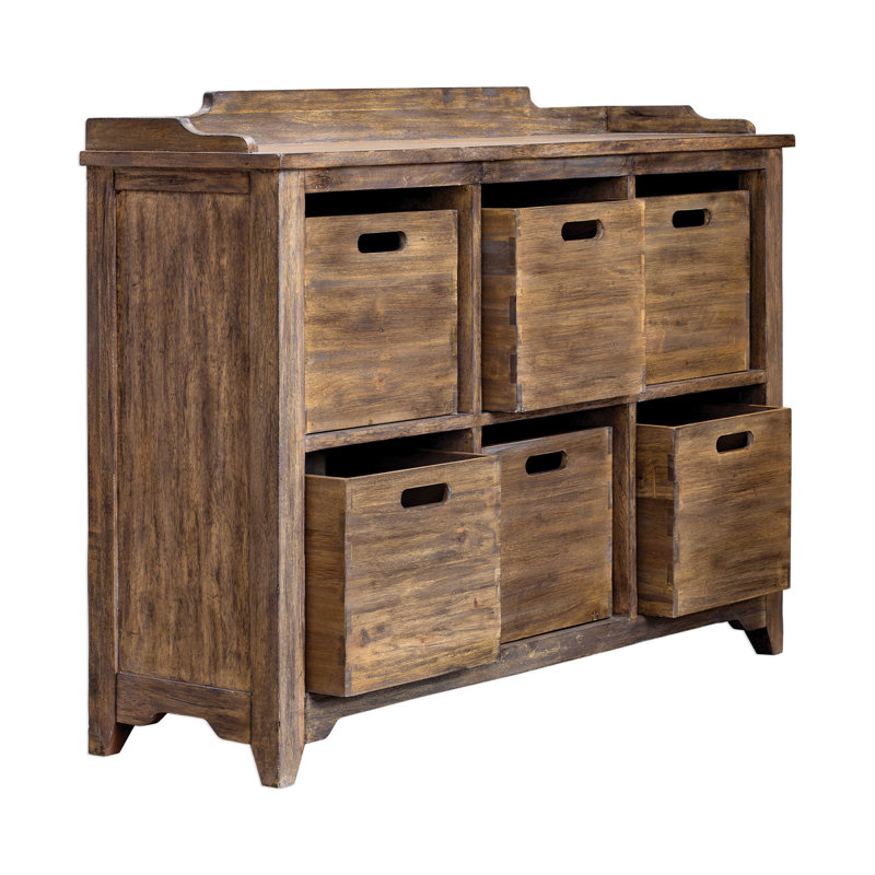 Commode décorative 6 tiroirs Cathryn