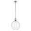 Luminaire suspendu 1 lumière avec verre transparent-111187492-111187493-111187497