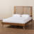 Crawley Yorkshire Ash Walnut Finished Wood Platform Bed King 58.1'' H X 79.5'' W X 83.4'' L-1490937614