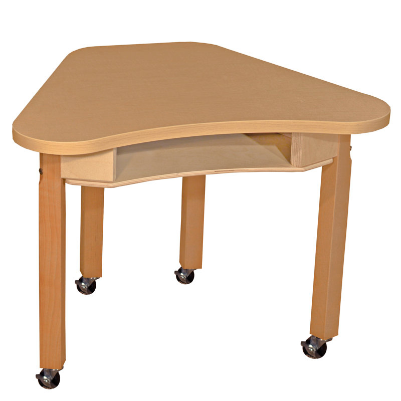 Bureau ouvert Synergy, Bois franc avec roulettes verrouillables, H 29 po x l 30 po x P 24 po