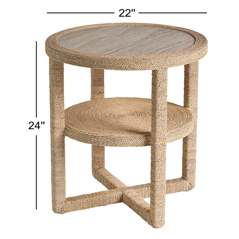 Abaca Side Table